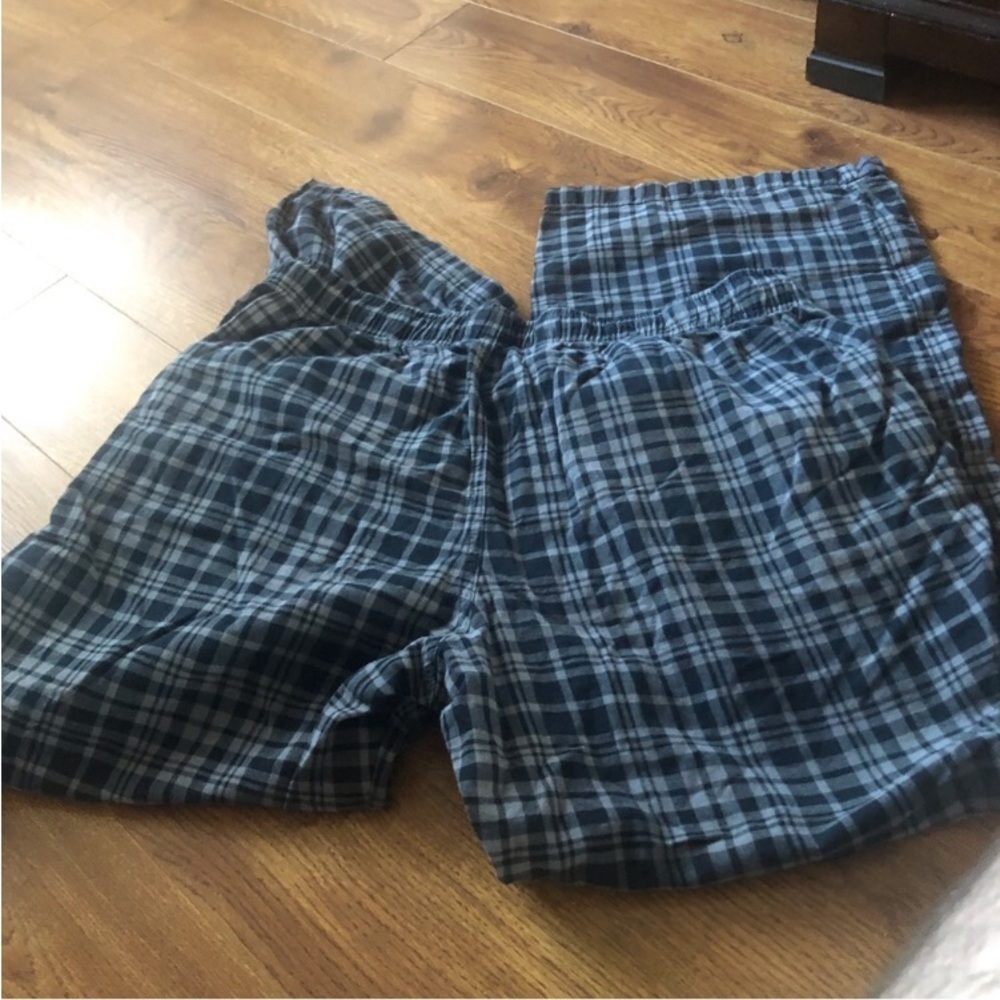Merona cotton plaid sleep pants in size L